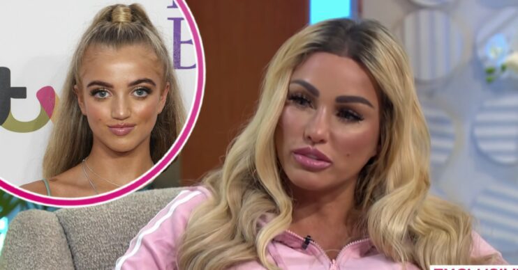 Katie Price and Princess Andre posing