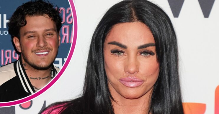 JJ Slater and Katie Price smiling at events