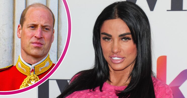 Katie Price smiles