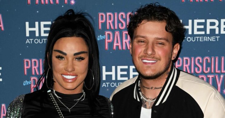 Katie Price smiles alongside JJ Slater