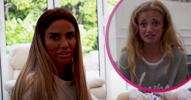 Katie Price and daughter Princess