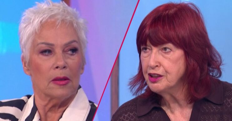 Denise Welch looks peeved, Janet Street Porter rants