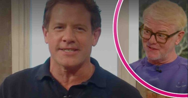 Matt Tebbutt and Chris Evans on Saturday Kitchen