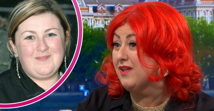 Michelle McManus in 2003 and on GMB today