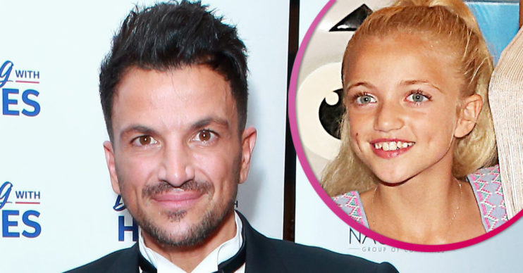 Peter Andre and daughter Princess