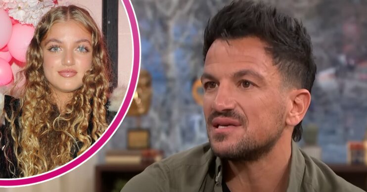 Princess Andre smiling at event, Peter Andre on This Morning