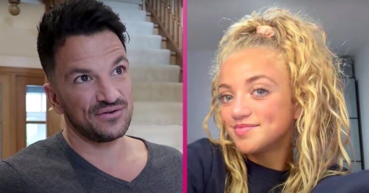 Peter Andre "really proud" of daughter Princess for 'taking initiative' and earning her own money
