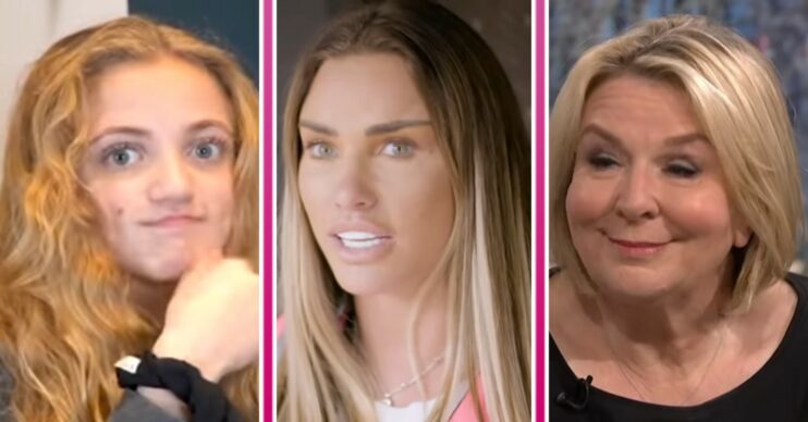 Princess Andre, Katie Price and Fern Britton