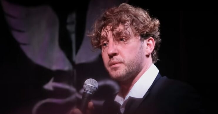 Seann Walsh in his comedy special Kiss