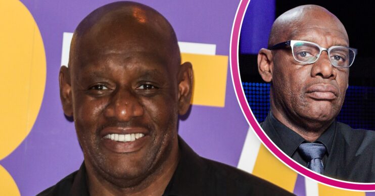 Shaun Wallace smiling at event and in The Chase promo picture