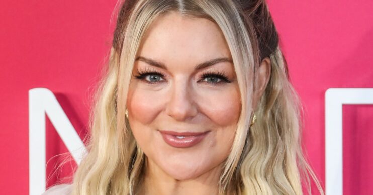 Sheridan Smith smiling on the red carpet