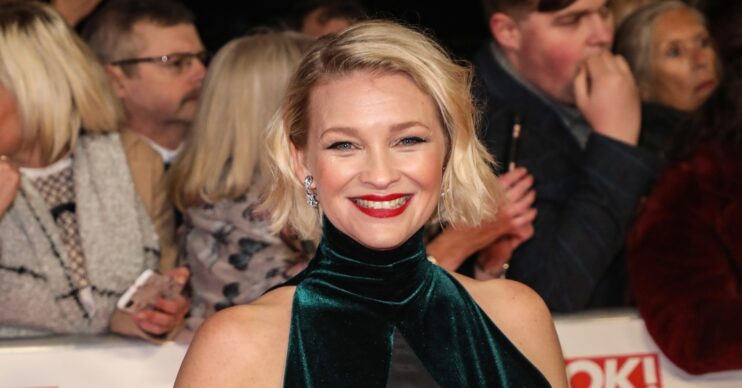 Joanna Page on the red carpet
