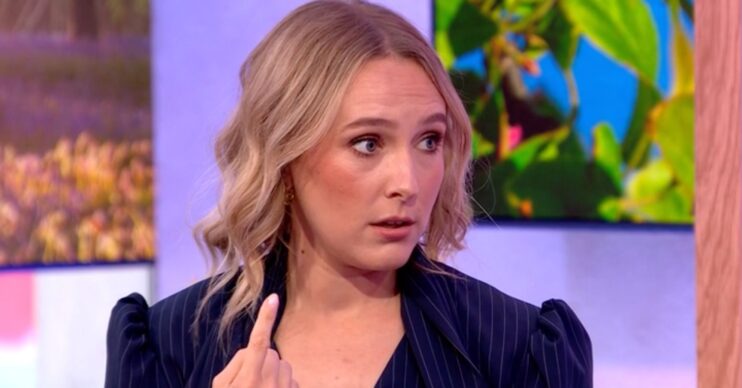 Rose Ayling-Ellis appears concerned