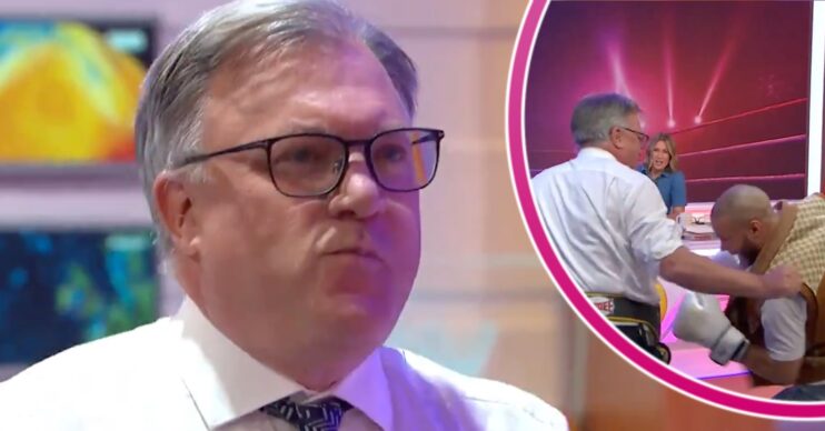 Ed Balls and Chris Eubank Jr. on GMB today