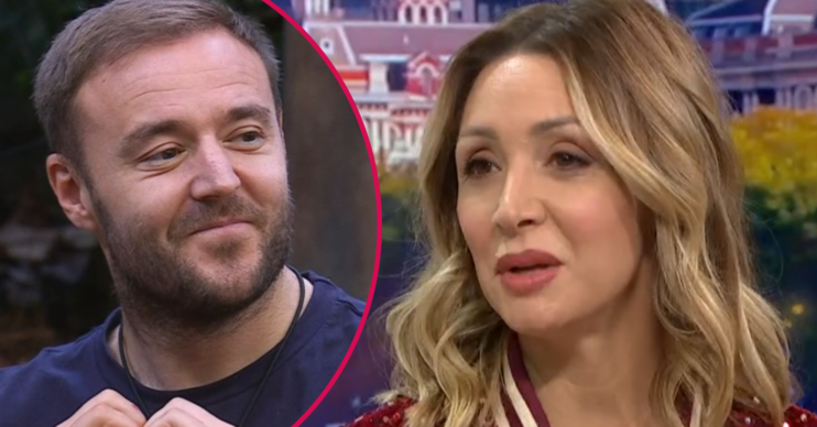 Alan Halsall and Lucy-Jo Hudson