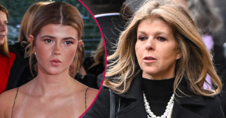 Kate Garraway and her daughter Darcey looking sad