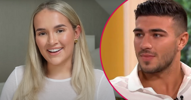 Split image of Molly-Mae Hague and Tommy Fury