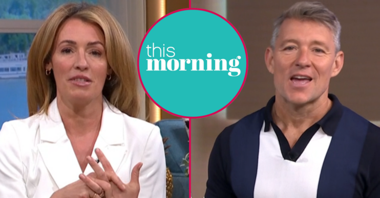 Cat Deeley and Ben Shephard presenting This Morning