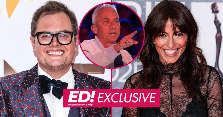 Alan Carr, Bruno Tonioli, Davina McCall