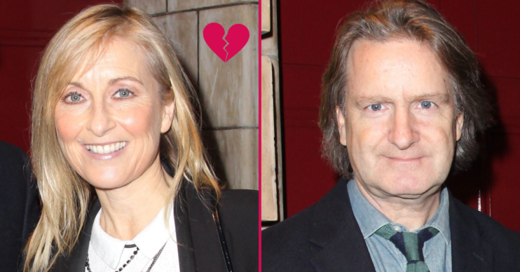 Fiona Phillips and Martin Frizell smiling