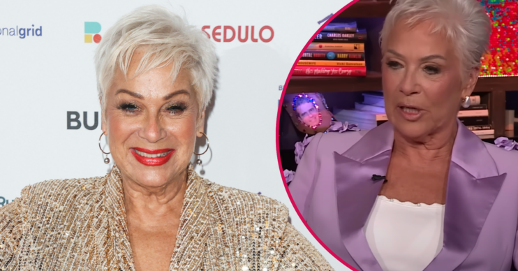 Split image of Denise Welch
