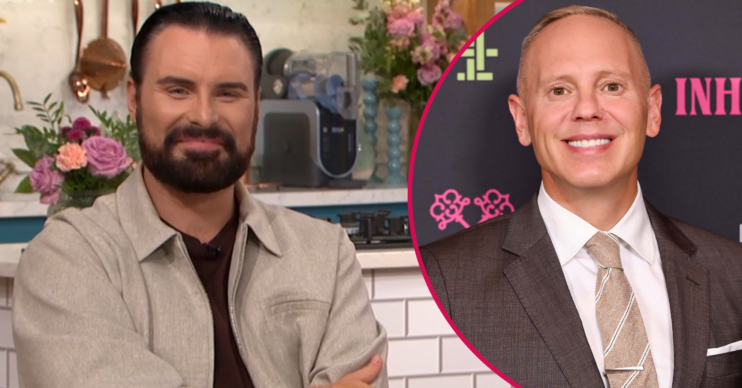 Rylan Clark and Rob Rinder