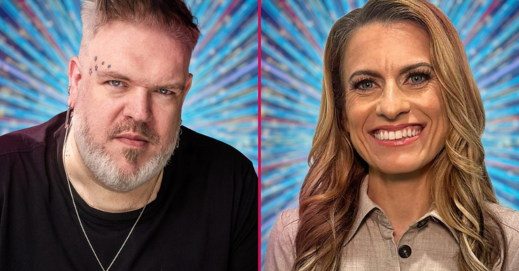 Kristian Nairn and Karen Carney in Strictly headshots