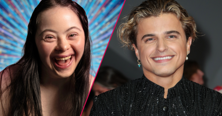 Ellie Goldstein and Nikita Kuzmin