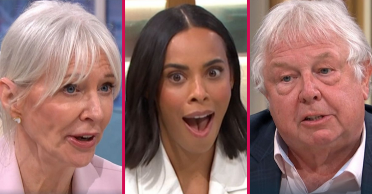 Nadine Dorries, Rochelle Humes and Nick Ferrari on This Morning
