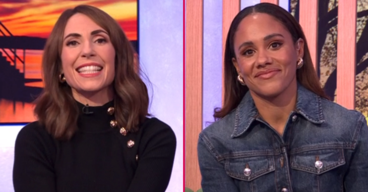 Alex Jones and Alex Scott on The One Show