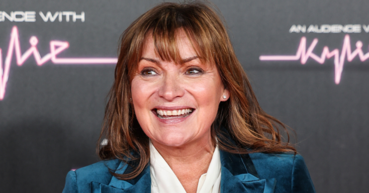 Lorraine Kelly on red carpet at An Audience with Kylie